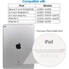image:imageJETech Screen Protector for iPad 9th8th7th Gen 102 2Pack  AntiScratch Tempered GlassiPad65  iPadAir21  iPadPro97
