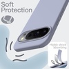 image:imageJETech Silicone Case for Google Pixel 10 Pro XL Obsidian  Silky Soft Touch Shockproof Protection Scratch Resistant Microfiber LiningFrost