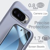 image:imageJETech Silicone Case for Google Pixel 10 Pro XL Obsidian  Silky Soft Touch Shockproof Protection Scratch Resistant Microfiber LiningFrost