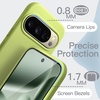 image:imageJETech Silicone Case for Google Pixel 10 Pro XL Obsidian  Silky Soft Touch Shockproof Protection Scratch Resistant Microfiber LiningLemongrass