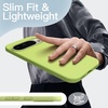 image:imageJETech Silicone Case for Google Pixel 10 Pro XL Obsidian  Silky Soft Touch Shockproof Protection Scratch Resistant Microfiber LiningLemongrass
