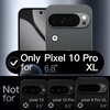 image:imageJETech Silicone Case for Google Pixel 10 Pro XL Obsidian  Silky Soft Touch Shockproof Protection Scratch Resistant Microfiber LiningMoonstone