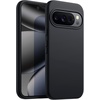 image:imageJETech Silicone Case for Google Pixel 10 Pro XL Obsidian  Silky Soft Touch Shockproof Protection Scratch Resistant Microfiber LiningObsidian