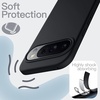 image:imageJETech Silicone Case for Google Pixel 10 Pro XL Obsidian  Silky Soft Touch Shockproof Protection Scratch Resistant Microfiber LiningObsidian