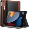 image:imageJETech Business Case Cover for iPad 9th8th7th Gen 102 Black  PU Leather Design Pencil Holder amp Pocket MultiAngle ViewingBlackBrown