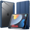 image:imageJETech Case Cover for iPad 9th8th7th Gen 102 Black  Clear Transparent Back Pencil Holder Slim Shockproof Protection TriFold Stand Auto WakeSleepNavy