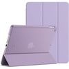 image:imageJETech Case Cover for iPad 9th8th7th Gen 102 Black  Slim Translucent Back Design TriFold Stand Auto WakeSleep Lightweight Shockproof ProtectionLight Purple
