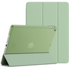 image:imageJETech Case Cover for iPad 9th8th7th Gen 102 Black  Slim Translucent Back Design TriFold Stand Auto WakeSleep Lightweight Shockproof ProtectionMatcha Green