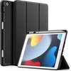 image:imageJETech Case Cover for iPad 9th8th7th Gen 102 Black  Soft TPU Protection Pencil Holder TriFold Stand Pencil Charging Support Shockproof Lightweight Design Auto WakeSleepBlack