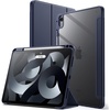 image:imageJETech Case Cover for iPad Air 11 M4M3M2 amp iPad Air 54 109 Black  For iPad Air 11 20262024 amp Air 54 109 20222020 Clear Back Pencil Holder Shockproof TriFold StandDeep Navy