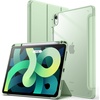 image:imageJETech Case Cover for iPad Air 11 M4M3M2 amp iPad Air 54 109 Black  For iPad Air 11 20262024 amp Air 54 109 20222020 Clear Back Pencil Holder Shockproof TriFold StandGreen