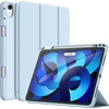 image:imageJETech Case Cover for iPad Air 11 M4M3M2 amp iPad Air 54 109 Black  For iPad Air 11 20262024 amp Air 54 109 20222020 Soft TPU Pencil Holder TriFold Stand Auto WakeSky Blue