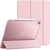 image:imageJETech Case Cover for iPad Air 11 M4M3M2 amp iPad Air 54 109 Black  For iPad Air 11 20262024 amp Air 54 109 20222020 Translucent Back TriFold Stand Auto WakeSleepPink