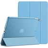 image:imageJETech Case Cover for iPad Pro 105 iPad Air 3rd Gen 2019 Black  For iPad Pro 105 2017 iPad Air 2019 Model Translucent Back TriFold Stand Auto WakeSleep ShockproofBlue