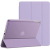 image:imageJETech Case Cover for iPad mini 4th Gen 2015 Black  Slim Translucent Back Design TriFold Stand Auto WakeSleep Lightweight Shockproof ProtectionLight Purple