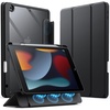 image:imageJETech Detachable Case Cover for iPad 9th8th7th Gen 102 Black  Magnetic Removable Cover Pencil Holder TriFold Stand Clear Back Auto WakeSleepBlack