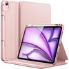 image:imageJETech Folio Case Cover for iPad Air 11 M4M3M2 amp iPad Air 54 Black  For iPad Air 11 20262024 amp Air 54 109 20222020 MultiAngle Stand Cover Pencil Holder Slim Cover Auto WakeSleepPink