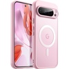 image:imageJETech Magnetic Case for Google Pixel 10a Black  Compatible with MagSafe Translucent Matte Back Shockproof ProtectionQuartz Rose