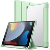 image:imageJETech Matte Case Cover for iPad 9th8th7th Gen 102 Black  Frosted Translucent Back Pencil Holder Slim Stand Design AntiFingerprint FinishMatcha Green