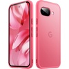 image:imageJETech Matte Case for Google Pixel 9a Black  MilitaryGrade Protection Frosted Matte Back AntiFingerprint Finish Shockproof DesignPeony