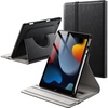 image:imageJETech Rotating Case Cover for iPad 9th8th7th Gen 102 Black  360 Rotation Stand Pencil Holder PU Leather Folio Full Protection DesignBlack