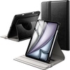 image:imageJETech Rotating Case Cover for iPad Air 11 M4M3M2 Air 54 Starlight  For iPad Air 11 20262024ampAir 54 109 20222020 360 Rotation Stand Pencil Holder PU Leather Folio Full ProtectionBlack