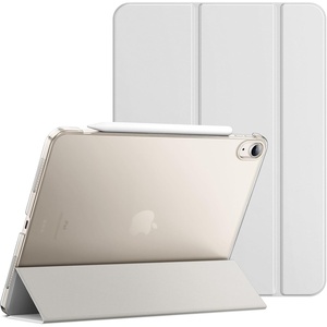 image:imageJETech Case Cover for iPad Air 11 M4M3M2 amp iPad Air 54 109 Black  For iPad Air 11 20262024 amp Air 54 109 20222020 Translucent Back TriFold Stand Auto WakeSleepSilver