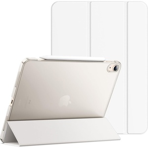 image:imageJETech Case Cover for iPad Air 11 M4M3M2 amp iPad Air 54 109 Black  For iPad Air 11 20262024 amp Air 54 109 20222020 Translucent Back TriFold Stand Auto WakeSleepWhite