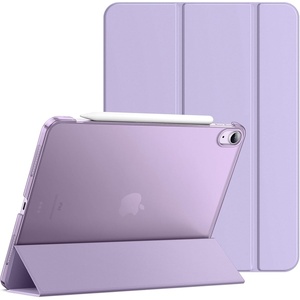image:imageJETech Case Cover for iPad Air 11 M4M3M2 amp iPad Air 54 109 Black  For iPad Air 11 20262024 amp Air 54 109 20222020 Translucent Back TriFold Stand Auto WakeSleepLight Purple