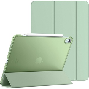 image:imageJETech Case Cover for iPad Air 11 M4M3M2 amp iPad Air 54 109 Black  For iPad Air 11 20262024 amp Air 54 109 20222020 Translucent Back TriFold Stand Auto WakeSleepGreen