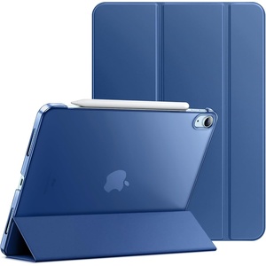 image:imageJETech Case Cover for iPad Air 11 M4M3M2 amp iPad Air 54 109 Black  For iPad Air 11 20262024 amp Air 54 109 20222020 Translucent Back TriFold Stand Auto WakeSleepNavy