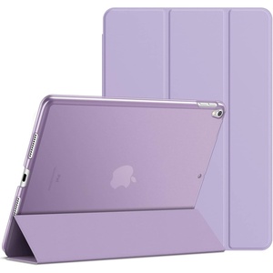 image:imageJETech Case Cover for iPad Pro 105 iPad Air 3rd Gen 2019 Black  For iPad Pro 105 2017 iPad Air 2019 Model Translucent Back TriFold Stand Auto WakeSleep ShockproofLight Purple