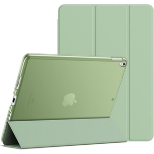 image:imageJETech Case Cover for iPad Pro 105 iPad Air 3rd Gen 2019 Black  For iPad Pro 105 2017 iPad Air 2019 Model Translucent Back TriFold Stand Auto WakeSleep ShockproofMatcha Green