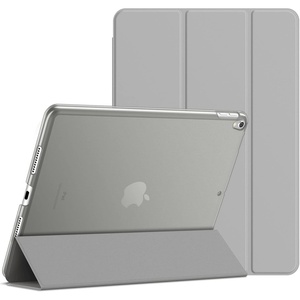 image:imageJETech Case Cover for iPad Pro 105 iPad Air 3rd Gen 2019 Black  For iPad Pro 105 2017 iPad Air 2019 Model Translucent Back TriFold Stand Auto WakeSleep ShockproofGrey
