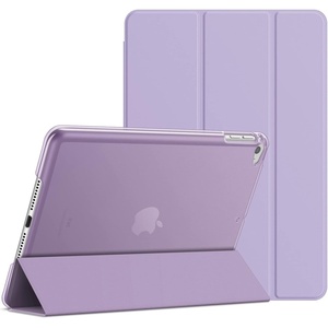 image:imageJETech Case Cover for iPad mini 4th Gen 2015 Black  Slim Translucent Back Design TriFold Stand Auto WakeSleep Lightweight Shockproof ProtectionLight Purple