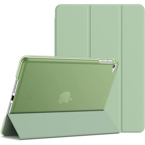 image:imageJETech Case Cover for iPad mini 4th Gen 2015 Black  Slim Translucent Back Design TriFold Stand Auto WakeSleep Lightweight Shockproof ProtectionMatcha Green