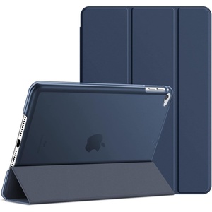 image:imageJETech Case Cover for iPad mini 4th Gen 2015 Black  Slim Translucent Back Design TriFold Stand Auto WakeSleep Lightweight Shockproof ProtectionNavy