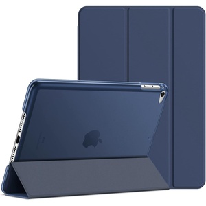 image:imageJETech Case Cover for iPad mini 5th Gen 2019 Black  Slim Translucent Back Design TriFold Stand Auto WakeSleep Lightweight Shockproof ProtectionNavy