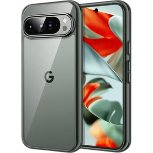 image:imageJETech Case for Google Pixel 10 Pro XL AntiYellowing Clear  Shockproof Protection Scratch Resistant Hard PC Back Durable Transparent TPU BumperHazel