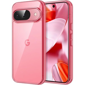 image:imageJETech Case for Google Pixel 10 Pro XL AntiYellowing Clear  Shockproof Protection Scratch Resistant Hard PC Back Durable Transparent TPU BumperPeony