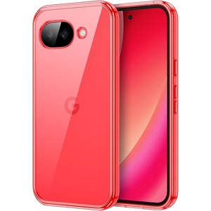 image:imageJETech Case for Google Pixel 9a AntiYellowing Clear  Shockproof Protection Scratch Resistant Hard PC Back Durable Transparent TPU BumperBerry
