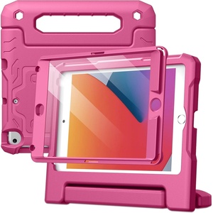 image:imageJETech Kids Case for iPad mini 54321 Blue  For iPad mini 79 20192015201420132012 Builtin Screen Protector 360 Handle Stand Shockproof KidFriendlyHot Pink