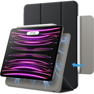 image:imageJETech Magnetic Case for iPad Pro 11 amp iPad Air 54 109 Black  For iPad Air 54 109 20222020 amp Pro 11 2022202120202018 Slim Smart Cover Auto WakeSleep Lightweight ProtectionBlack