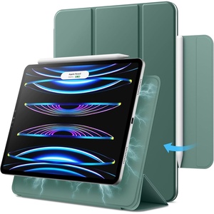 image:imageJETech Magnetic Case for iPad Pro 11 amp iPad Air 54 109 Black  For iPad Air 54 109 20222020 amp Pro 11 2022202120202018 Slim Smart Cover Auto WakeSleep Lightweight ProtectionMisty Green