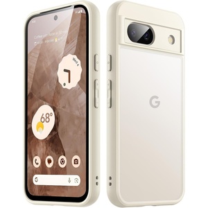 image:imageJETech Matte Case for Google Pixel 9a Black  MilitaryGrade Protection Frosted Matte Back AntiFingerprint Finish Shockproof DesignBeige
