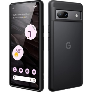 image:imageJETech Matte Case for Google Pixel 9a Black  MilitaryGrade Protection Frosted Matte Back AntiFingerprint Finish Shockproof DesignBlack