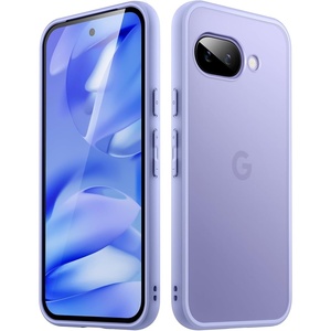 image:imageJETech Matte Case for Google Pixel 9a Black  MilitaryGrade Protection Frosted Matte Back AntiFingerprint Finish Shockproof DesignIris