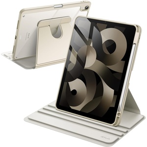 image:imageJETech Rotating Case Cover for iPad Air 11 M4M3M2 Air 54 109 Purple  For iPad Air 11 20262024 amp Air 54 109 20222020 360 Rotation Stand Clear Back Auto WakeSleep Pencil HolderStarlight