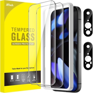 image:imageJETech Screen Protector for Google Pixel 10 Pro XL 22 Pack  with Camera Lens Protector HD Clear Tempered Glass AntiScratch Protection Easy Installation ToolPixel 9