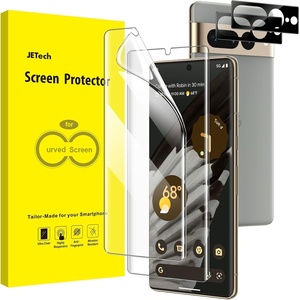 image:imageJETech Screen Protector for Google Pixel 10 Pro XL 22 Pack  with Camera Lens Protector HD Clear Tempered Glass AntiScratch Protection Easy Installation ToolPixel 7 Pro